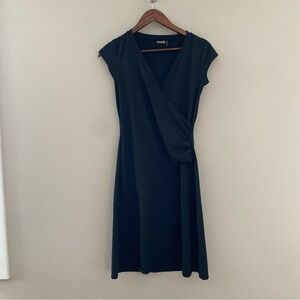 ATHLETA Effortless Black Tee Mini Dress Size XS